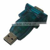 Blue USB to RS232 Adapter