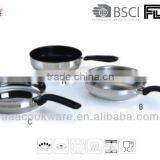 18/8 Stainless Steel Frying Pan Set