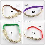 Fancy Decoration Custom Elegant Wedding Dress Accessories / Fashion Bridal Tiara / Wholesale Crystal Pearl Rhinestone Waistband thumbnail-3