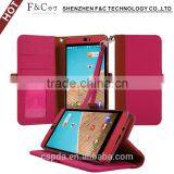Shenzhen Manufacturer Stand Folio Wallet Leather Case for HTC Butterfly 3,genuine Leather Case for for HTC Butterfly 3