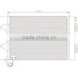 Aluminum Condenser for VW POLO(6Q0820411) thumbnail-1