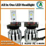PSX24W 4000LM C.R.E.E Super Bright All in One Led Headlight