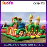 Animal Inflatable Obstacle Courses,obstacle Course Inflatable Commercial,inflatable Playgrounds Kids
