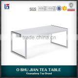 Oshujian Glass Tea Table Design SJ173 thumbnail-2