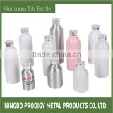 Pink Aluminum Talc Powder Bottle