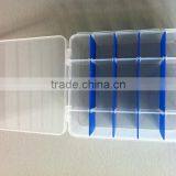 Plastic Double Tackle Clear Waterproof Fishing Tackle Box thumbnail-1