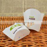 Food Grade White Paper Card French Fries Box,fried Food Packaging Box thumbnail-4