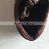 Suede Leather Safety Shoe, PU Injection Outsole, Good Price Safety Shoe, HW-2022 thumbnail-5