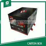 RSC Mode Foldable Brown Paper Carton Box for Machine thumbnail-3