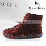 2015 Python Skin Pattern Red Color Sneaker thumbnail-2