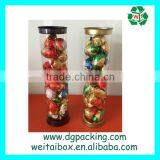 Round Chocolate&sugar&candy Cylinder Plastic Packaging Box thumbnail-5