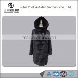 upgrade edition super warm winter parka jacket coat women black jacket