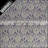 6 Discount Hot Sales High Quality Changle Nylon Polyester Lace Wholesale Fabric for Clothing 7018