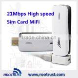 Portable Pocket Wireless Wifi 3g 4g Sim Card Router With RJ45 Hame A11w