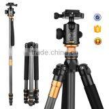 Q999C 1590mm Carbon Fiber Camera Tripod 15kg Load Digital Dslr Camera Tripod Monopod Customize Brand Quality Tripod thumbnail-3