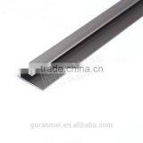 Manufacturer Champaign C Shape Buckle Flooring Edge Trim Anti-slip Aluminium Stair Nosing thumbnail-2
