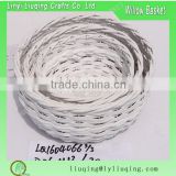 Linyi white wicker plant pots wholesale