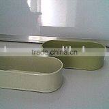 Oval Tin Flowerpot thumbnail-1