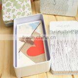 2015 Chiness Rectangular Shaped Metal Postcard Tin Box thumbnail-6