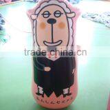 PVC Plastic Inflatable Cute Sheep Tumbler Toy thumbnail-1