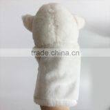 Promotional Gifts Cheap Tiger Toy Hand Puppet , Plush Tiger Toy Hand Puppet for Kids thumbnail-4