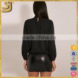 Hot Selling Well V-neck Fashion Long Sleeve Casual Cotton Blouse Quality Choice thumbnail-2
