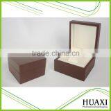 High Quality Brown Matte Wooden Watch Package Box