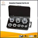 Hand threading tool set 8PC rethreading tool set