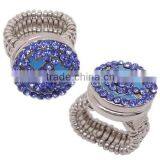 Hot Sale Fashion Snap Button Ring Woman Attactive Key Ring for Sale 2015