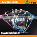 2.5D Color Titanium Alloy Tempered Glass Screen Protector for Samsung S3 thumbnail-2