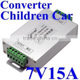 dc dc buck converter step down module 36V 24V 12V to 6V 7V 15A voltage regulator for Children Car