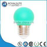 G45 1w E27/B22 green color city color led lights