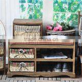 living room Shoes storage cabinet stool