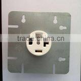 30AMP 125/250V 3-Pole 4 Wire Grounding Power Device Range& Dryer Receptacle
