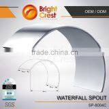 Custom Logo Wall Mount Waterfall Bathroom Faucet