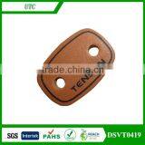 Low Minimum Custom Embossed Leather Patches for Denim