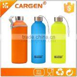 Durable Pretty Design Frosted Glass Water Bottle thumbnail-5