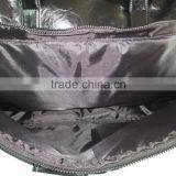 2016 New Fashion Design Popular Crinkle Black PU Travel Bag for Lady/Men thumbnail-4