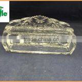 Hotel Decoration Machine Pressed Glass Paper Towel Holder thumbnail-6
