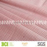 yarn dyed cotton twill small check fabric price