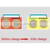 Custom Design Temperature Heat Sensitive Anti-fake Sticker Color Changing for Food Medicine Bottle thumbnail-2