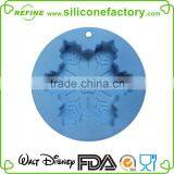 DGCCRF Standard Snowflake Shaped Silicone Christmas Cake Mould thumbnail-2