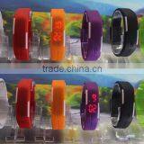 New Style Touch Mini Waterproof Silicon LED Electronic Wristwatches thumbnail-3