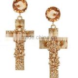 Cross earrings fashion jewelry 2016 allibaba com