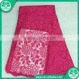 Wholesale High Quality African Heavy Swiss Guipue Lace Fabric Stores in China thumbnail-5
