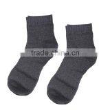 Black Cotton Men Sport Basketball Socks Hiking Socks Custom China Socks Factory thumbnail-4