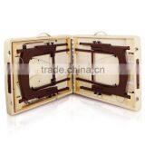 BonnieBeauty Beige Three Folding Beauty Massage Bed Made in China thumbnail-6