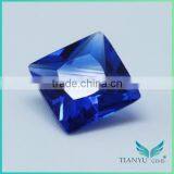 10x10mm Princess Cut Synthetic Spinel Blue Spinel Price thumbnail-4