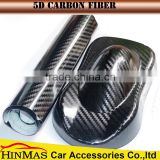 2D/3D/4D/5D carbon fiber vinyl/Black 5D carbon fiber film