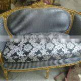 Blue Antique Sofa thumbnail-1